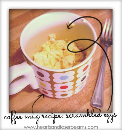 microwave scrambled eggs