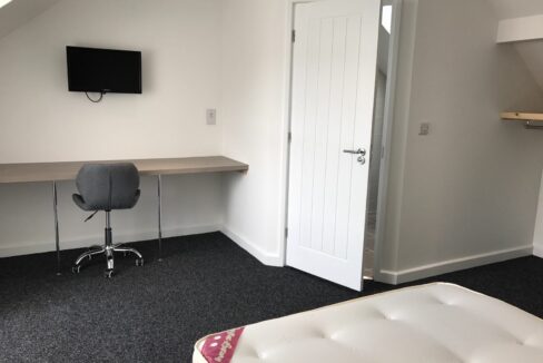 Ensuite bedroom - University of Lincoln Student Accommodation