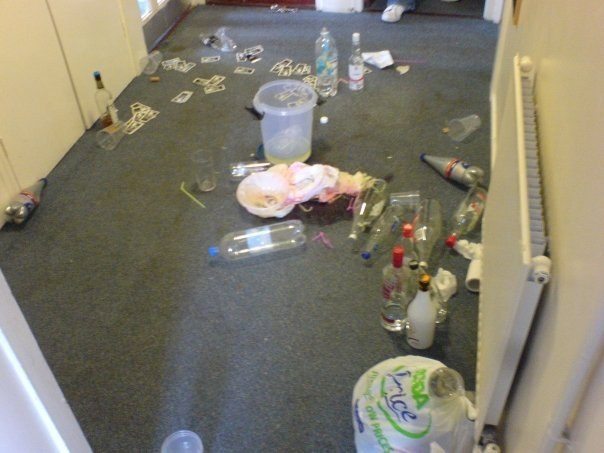 Pre Drinks Mess - University of Lincoln