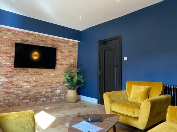 Student Accommodation - Living Room
