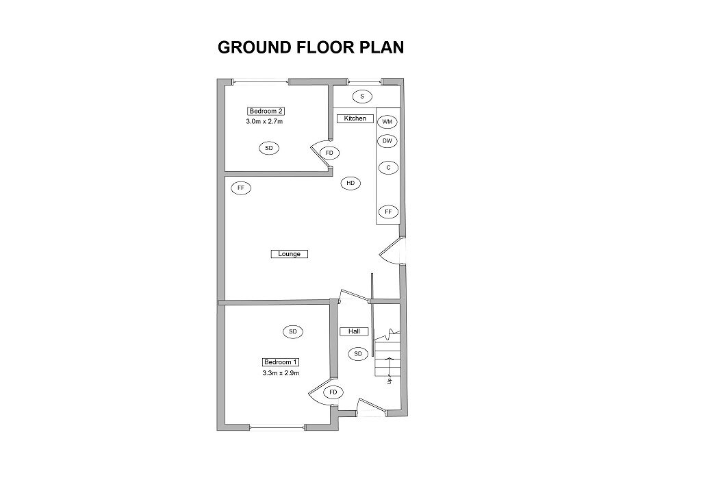 70BR13_GroundFloorPlan