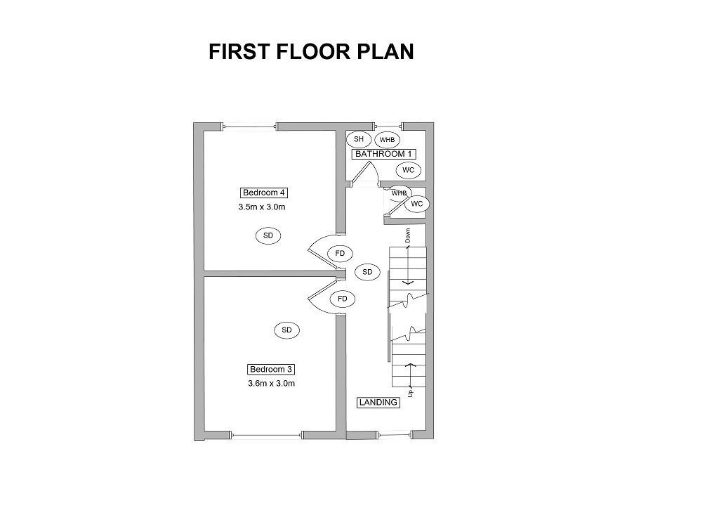 70BR14_FirstFloorPlan